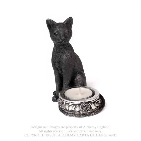 Black Cat T-light holder