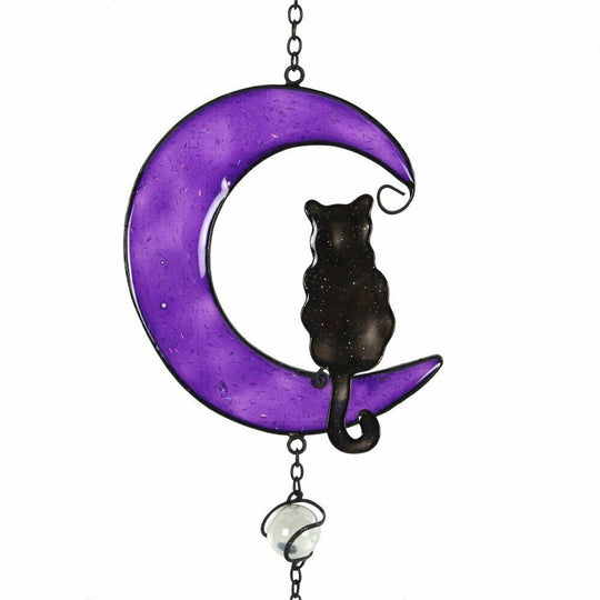 Purple Moon Windchime