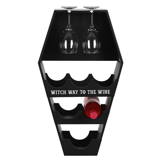 Coffin Wine Rack/Shelf