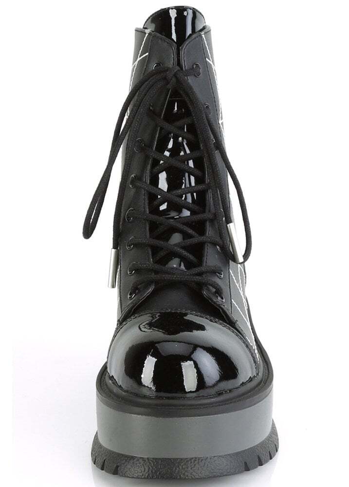 Slacker Black Spider Web Boots