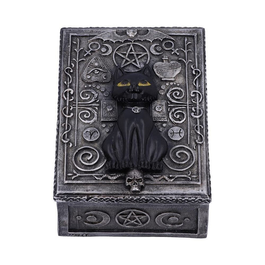Black Cat Trinket Box
