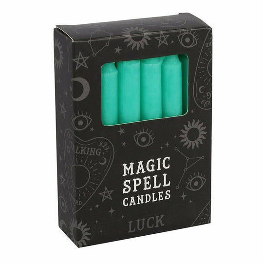 Green 'Luck' Spell Candles