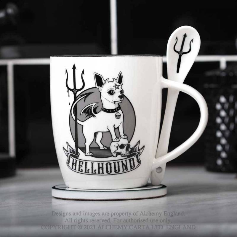 Mug & Spoon Set: Hellhound