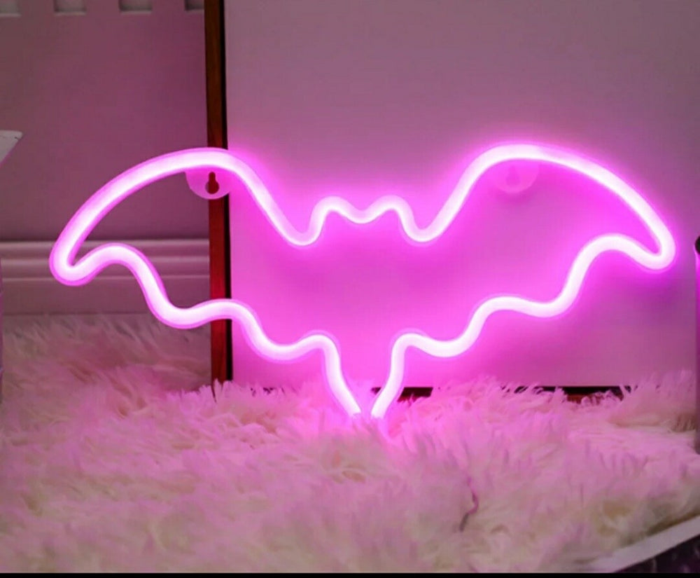 Neon Pink LED Bat Light