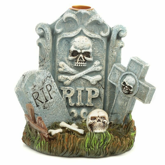 RIP Tombstone Backflow Incense Burner