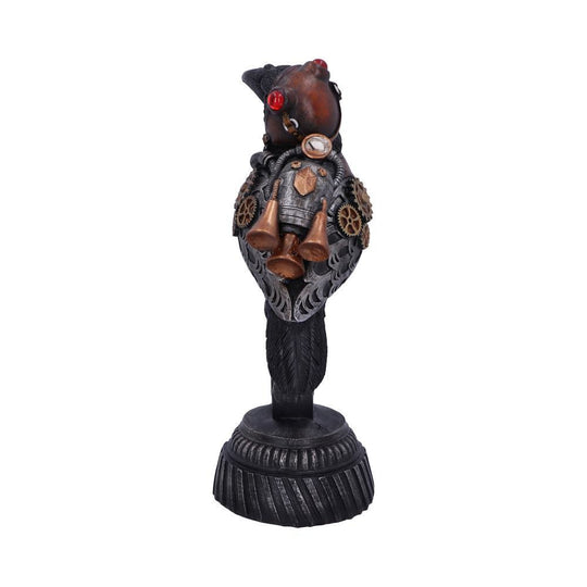 Steampunk Rivet Raven Figurine