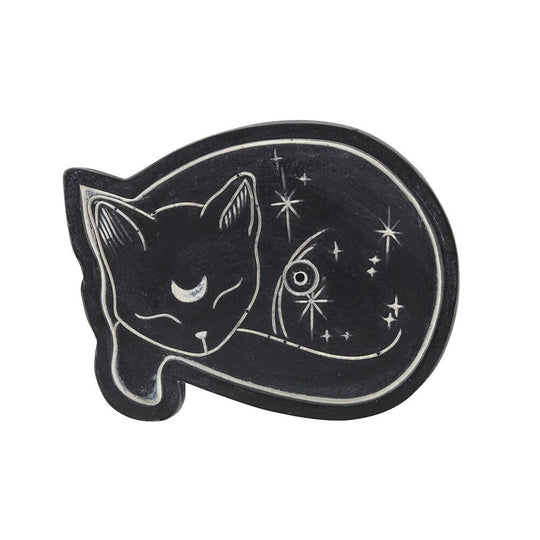 Sleeping Cat Incense Holder