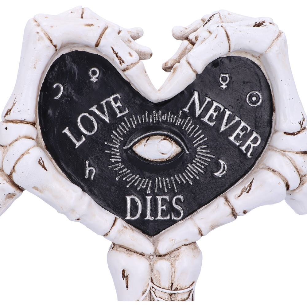 'Love Never Dies' Skeleton Hands