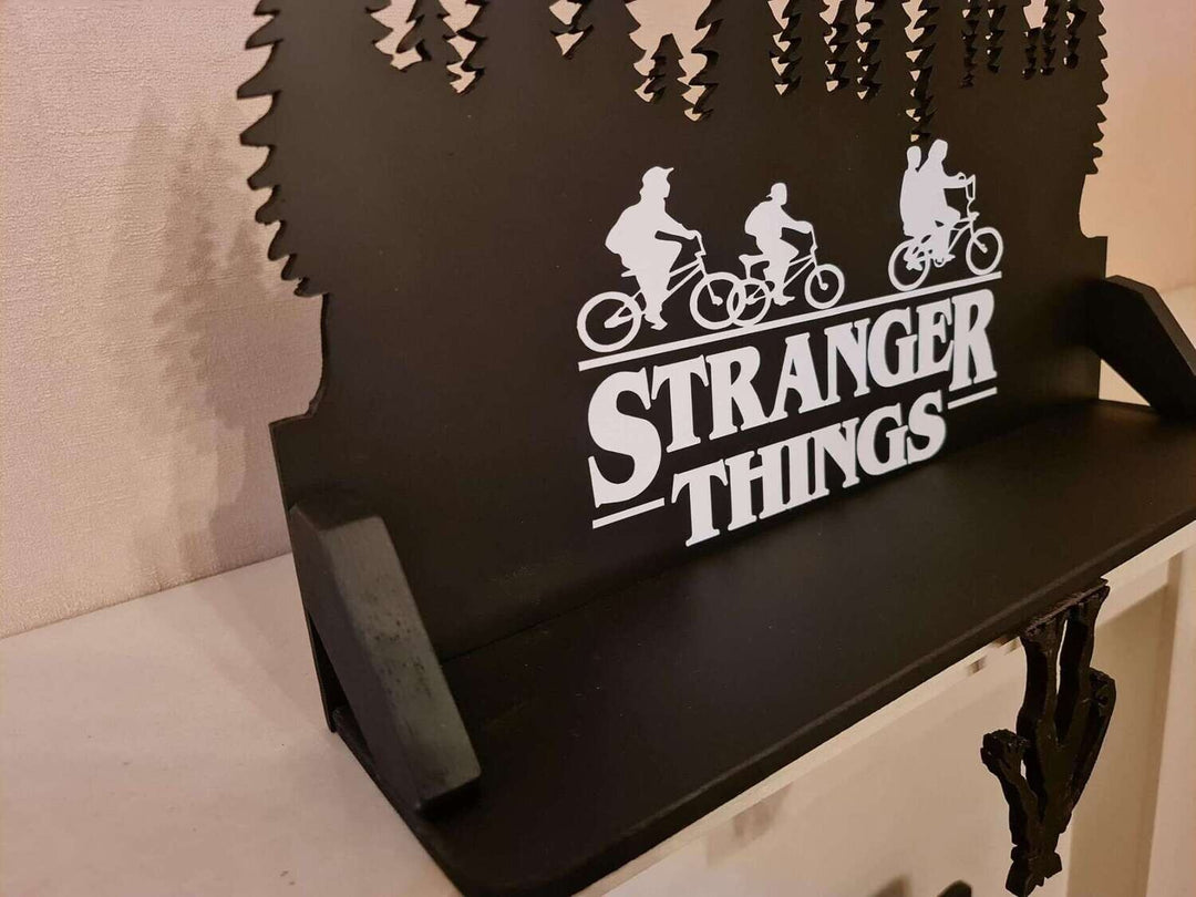 Stranger Things Inspired Handmade Shelf