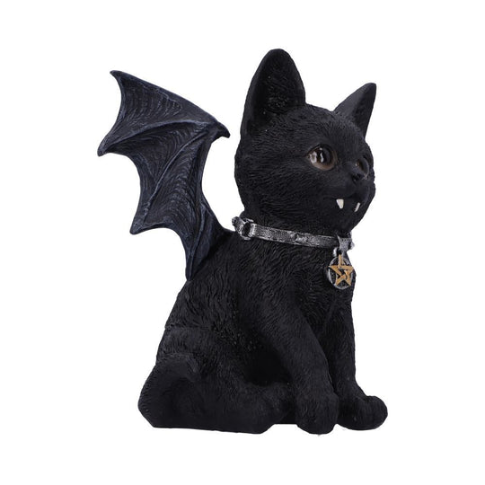 Vampuss Black Bat Cat Figurine 16cm