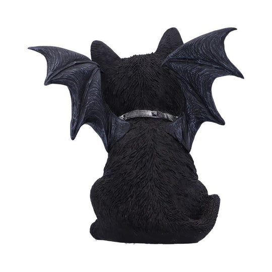 Vampuss Black Bat Cat Figurine 16cm