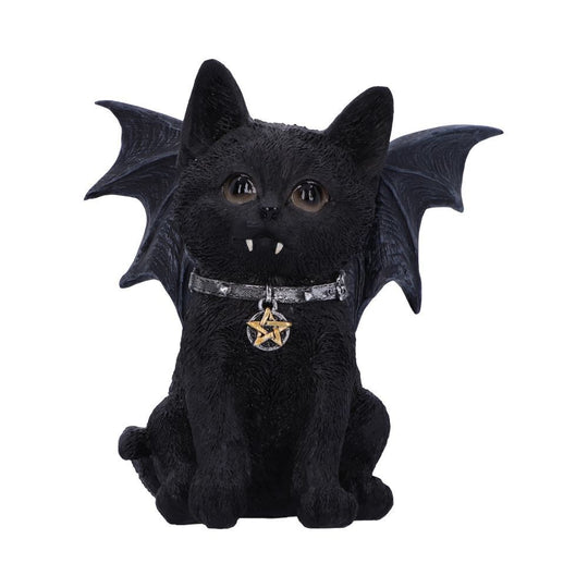 Vampuss Black Bat Cat Figurine 16cm