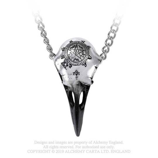 Volvan Ravenskull Pendant Necklace