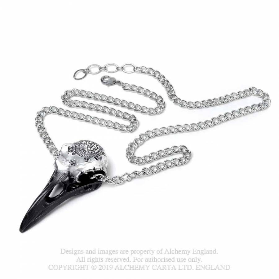 Volvan Ravenskull Pendant Necklace